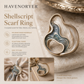 Havenoryer™ Shellscript Scarf Ring
