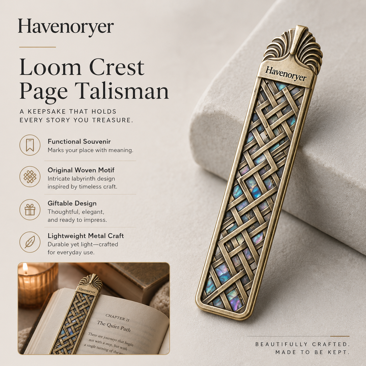Havenoryer™ Loom Crest Page Talisman